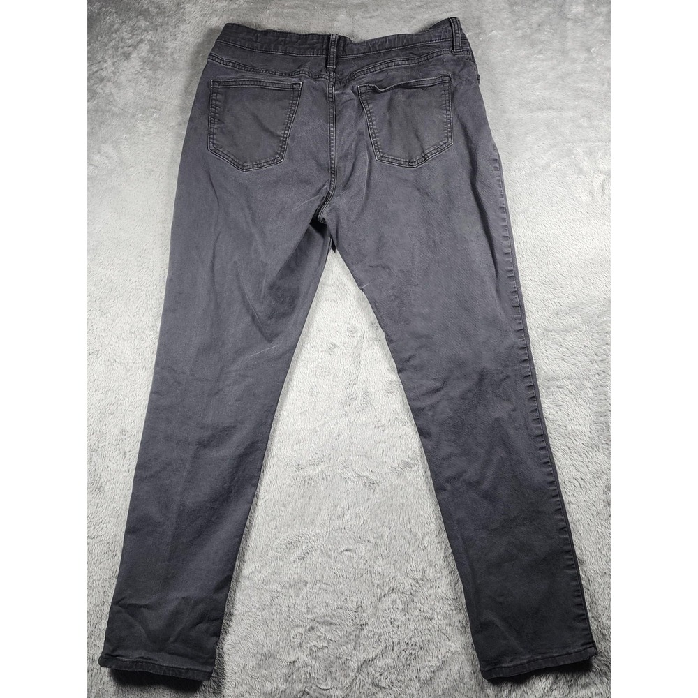 Flint And Tinder Jeans Mens 33x32 (Fits 31x30) Gray Athletic Tapered Charcoal - Picture 11 of 13